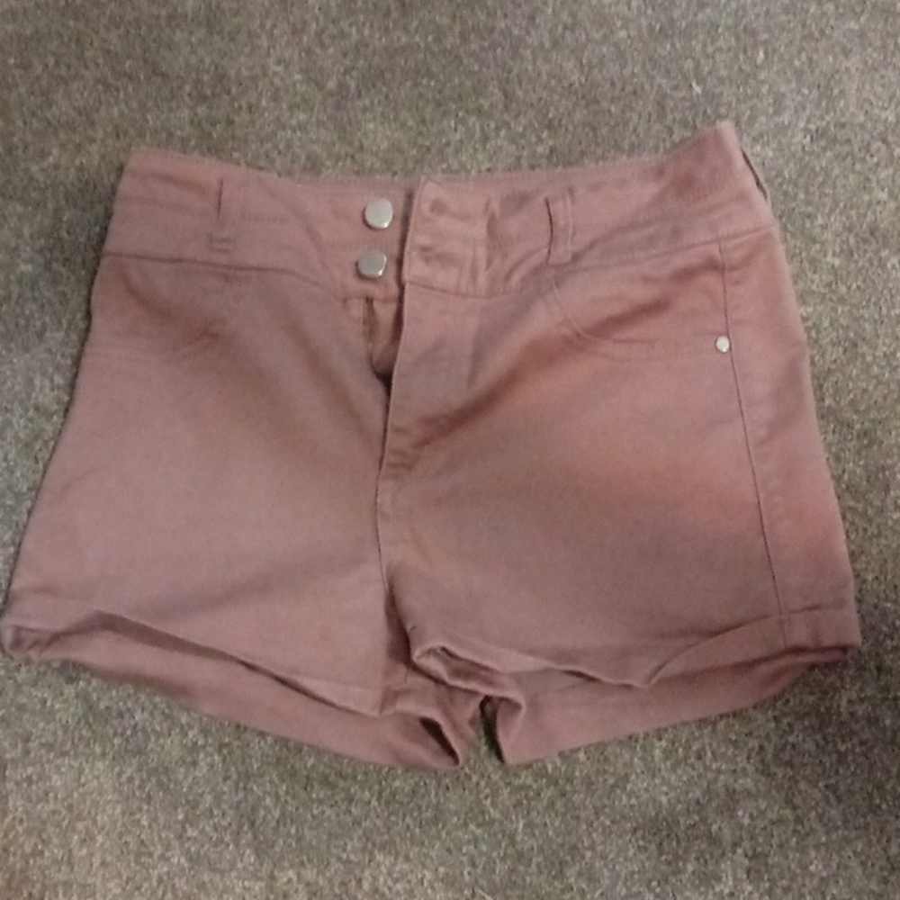 Dusty pink shorts
